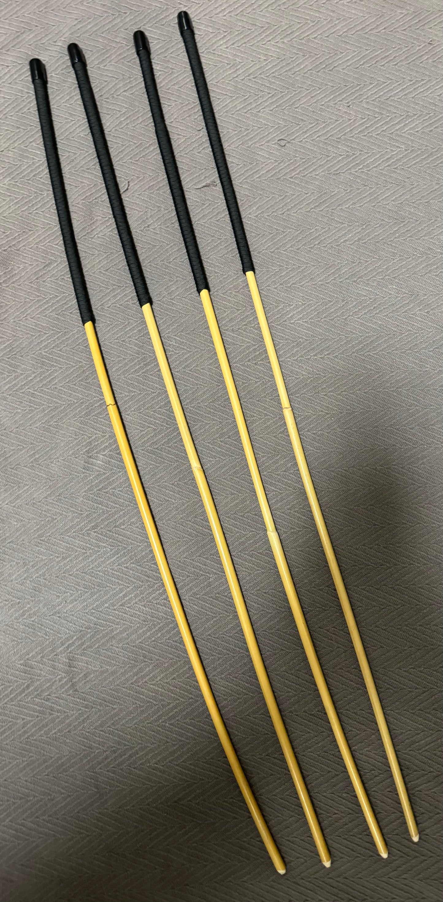Dragon Cane Aficionado Set - Set of 4 Classic Dragon Rattan Punishment Canes / School Canes