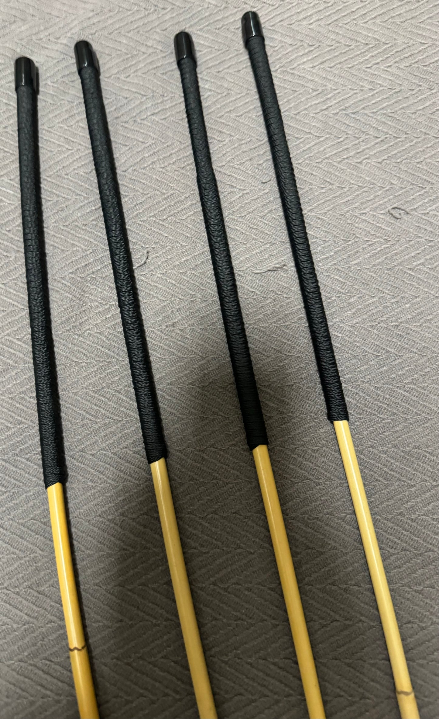 Dragon Cane Aficionado Set - Set of 4 Classic Dragon Rattan Punishment Canes / School Canes