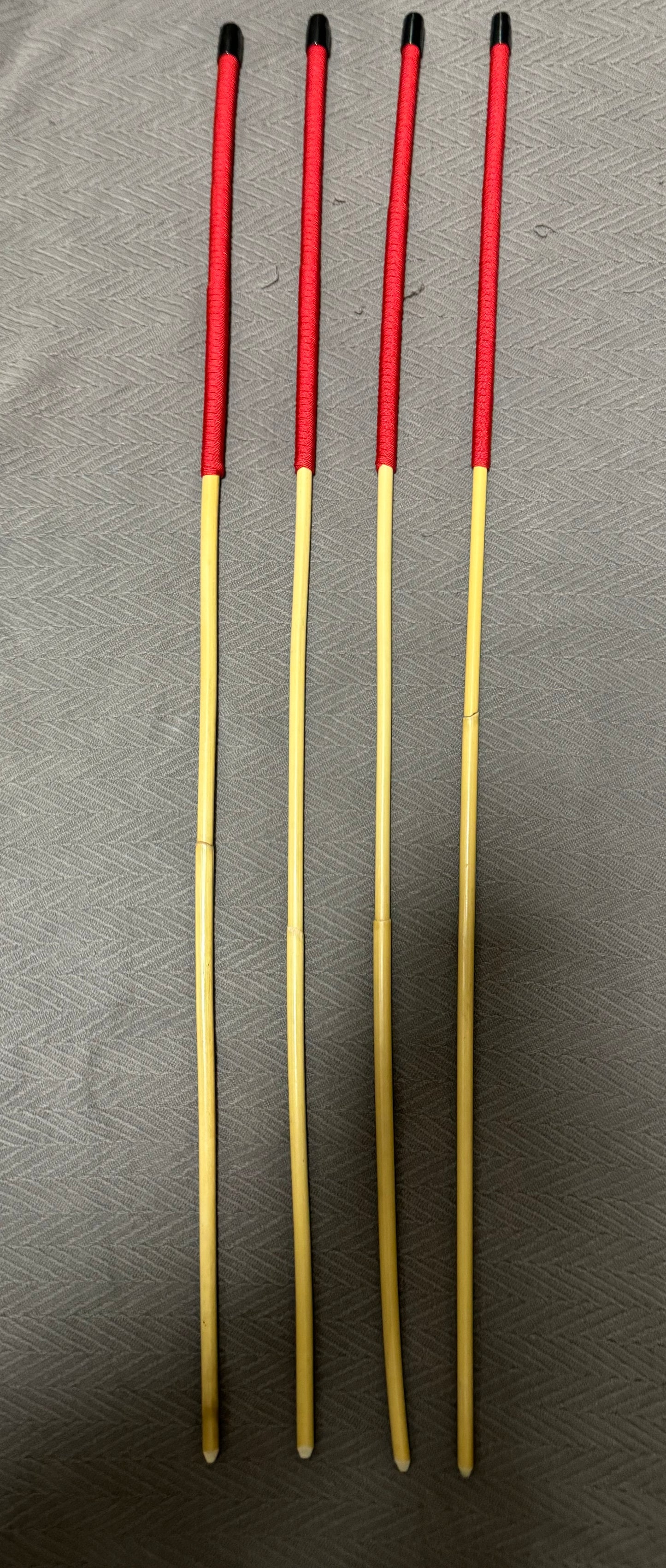 Dragon Cane Aficionado Set - Set of 4 Classic Dragon Rattan Punishment Canes / School Canes
