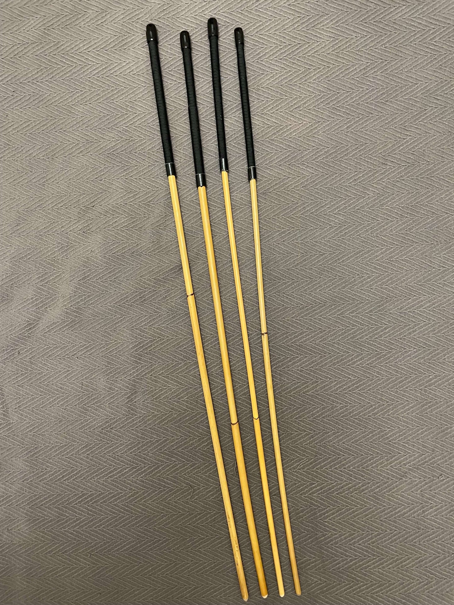 Dragon Cane Aficionado Set - Set of 4 Classic Dragon Rattan Punishment Canes / School Canes