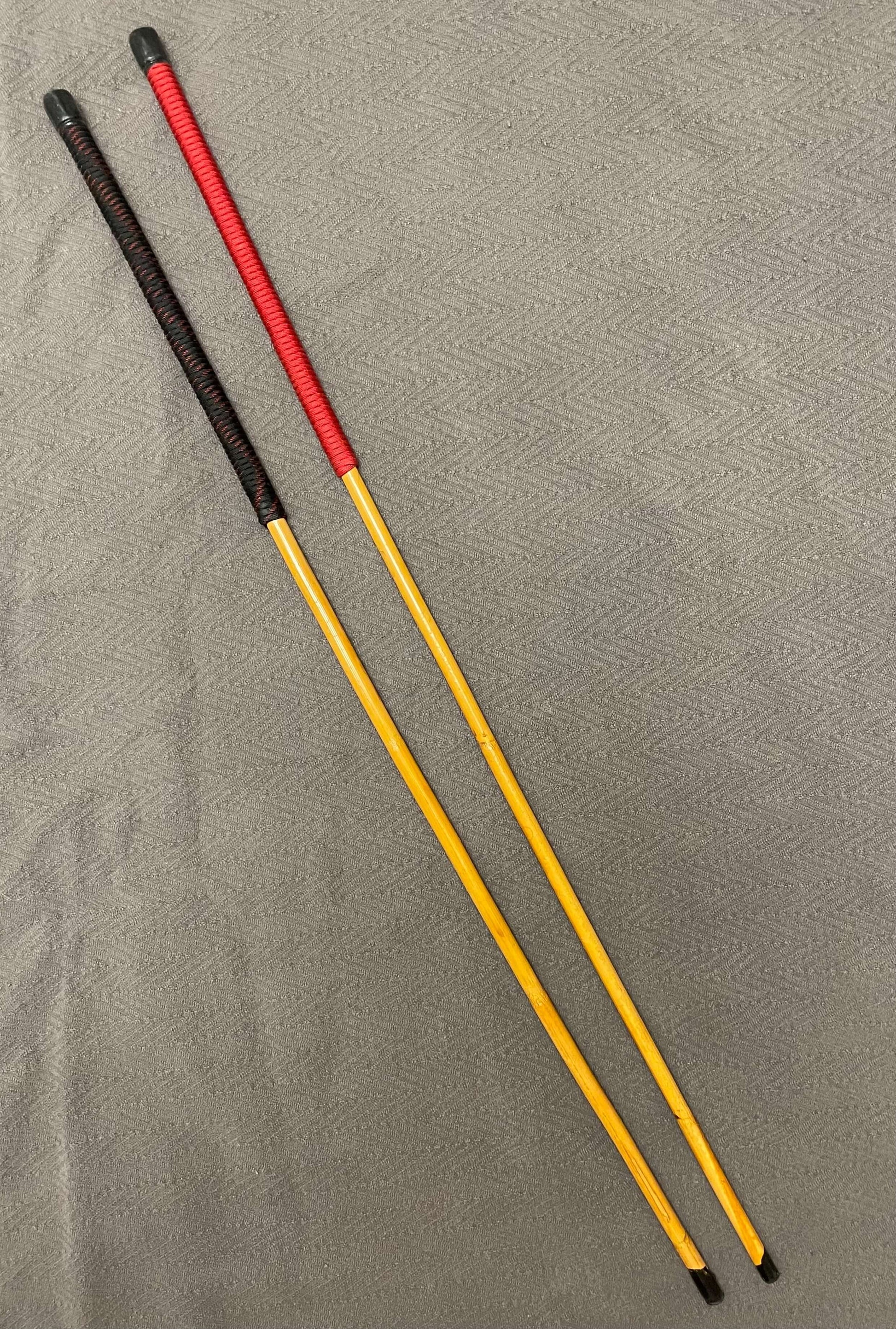 Eton Limited Edition Kooboo Rattan School Punishment Cane with Paracord Handles - 87 to 93 cms Length - 11.5 - 13 mm Diameter