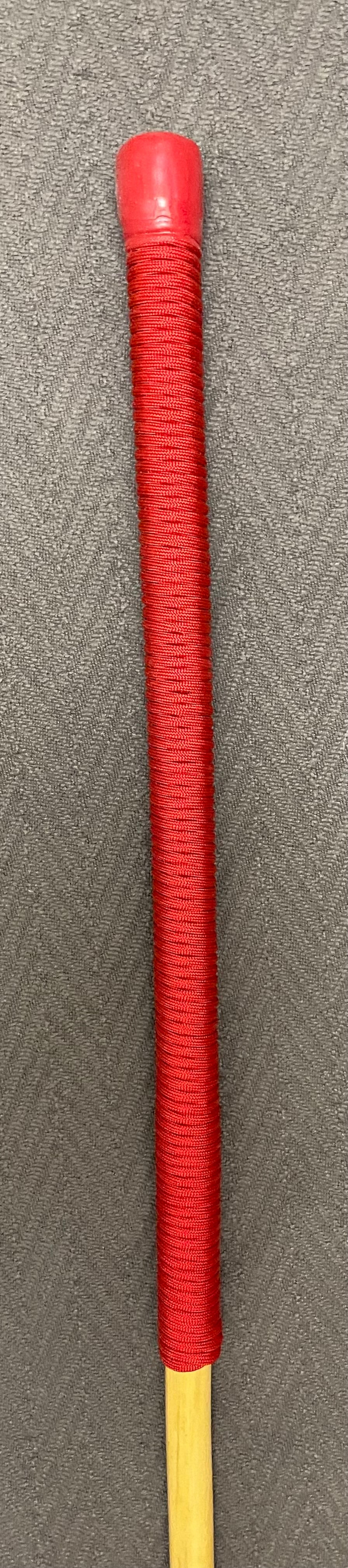 Singapore Prison Cane - Standard and Extreme Editions - Judicial Rattan Cane (Malacca Rattan) - 1.2m L & 13 - 14 mm or 15-16 mm D - 15” Paracord Handles
