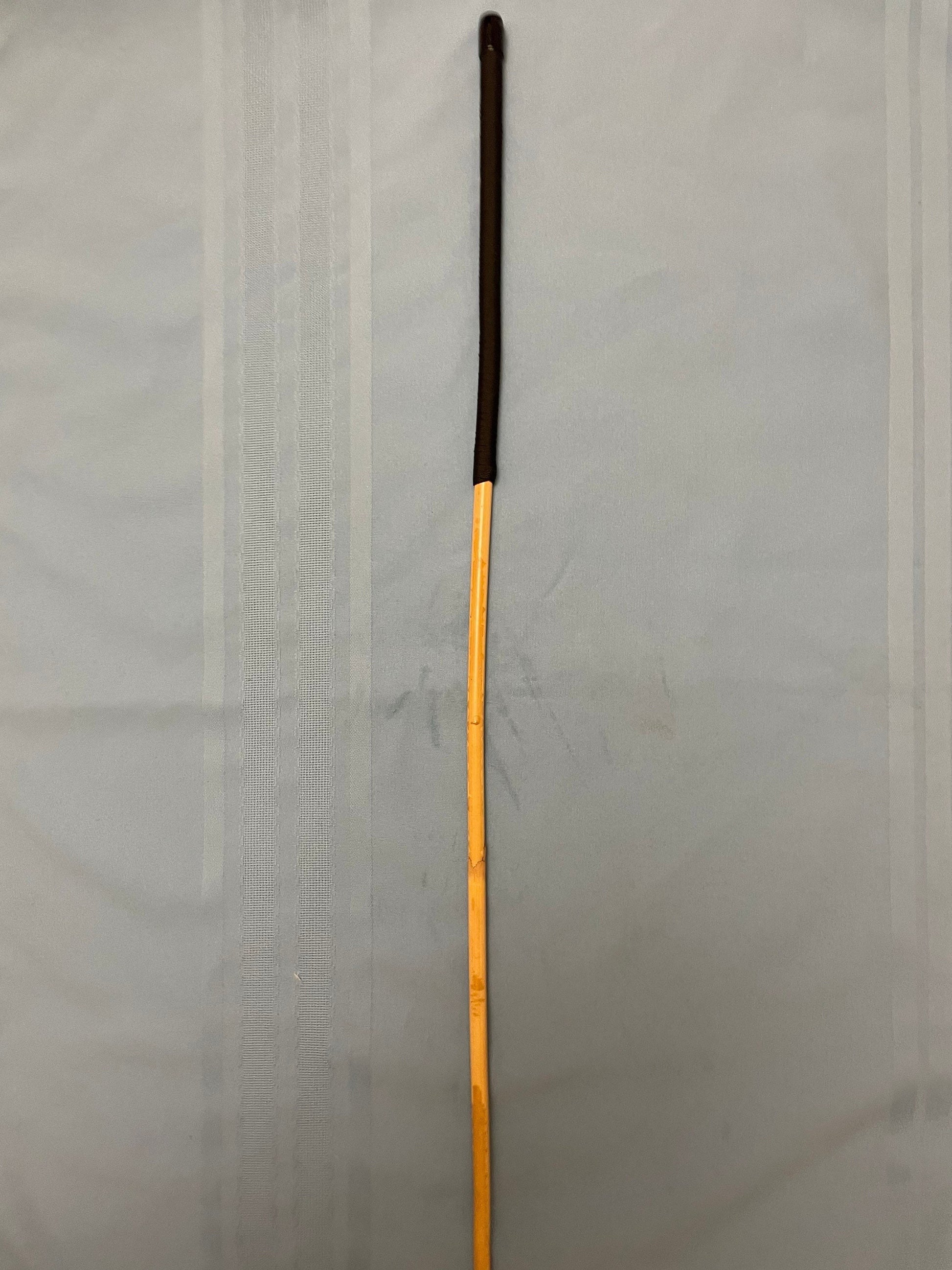 Reformatory Senior Kooboo Rattan School Punishment Cane  with Black Paracord Handles - 85 to 90 cms Length