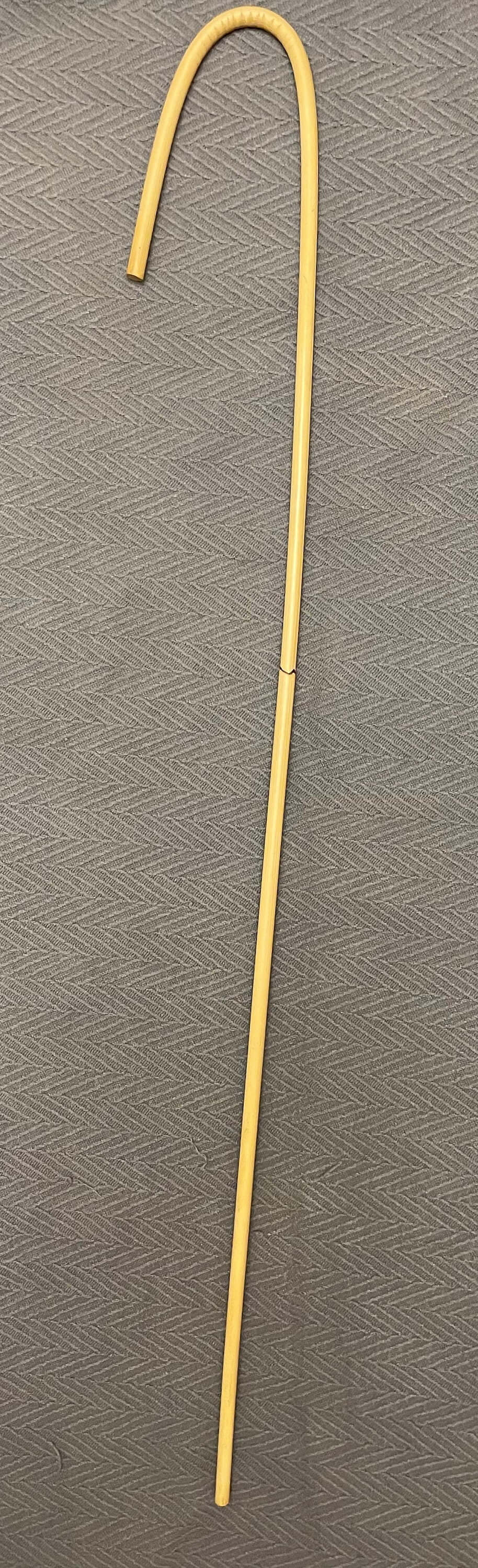 Elite Traditional English Crook Handle Dragon Rattan School Canes