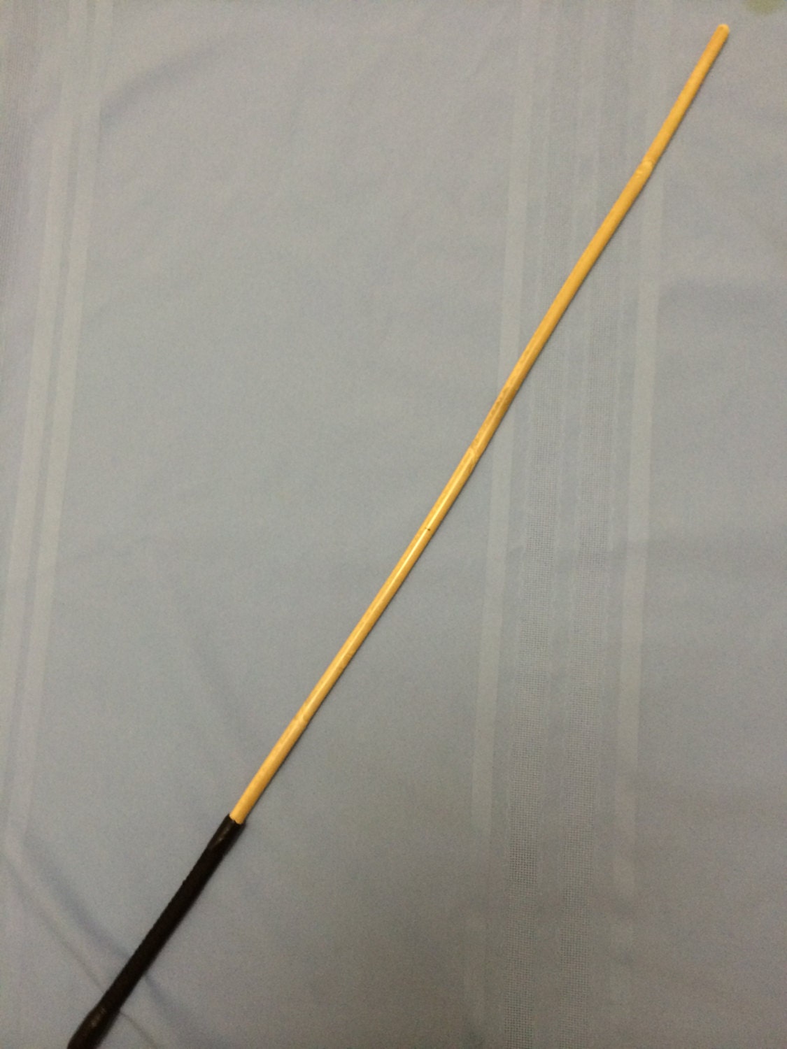 Reformatory Senior Kooboo Rattan School Punishment Cane with Black Paracord Handles - 85 to 90 cms Length