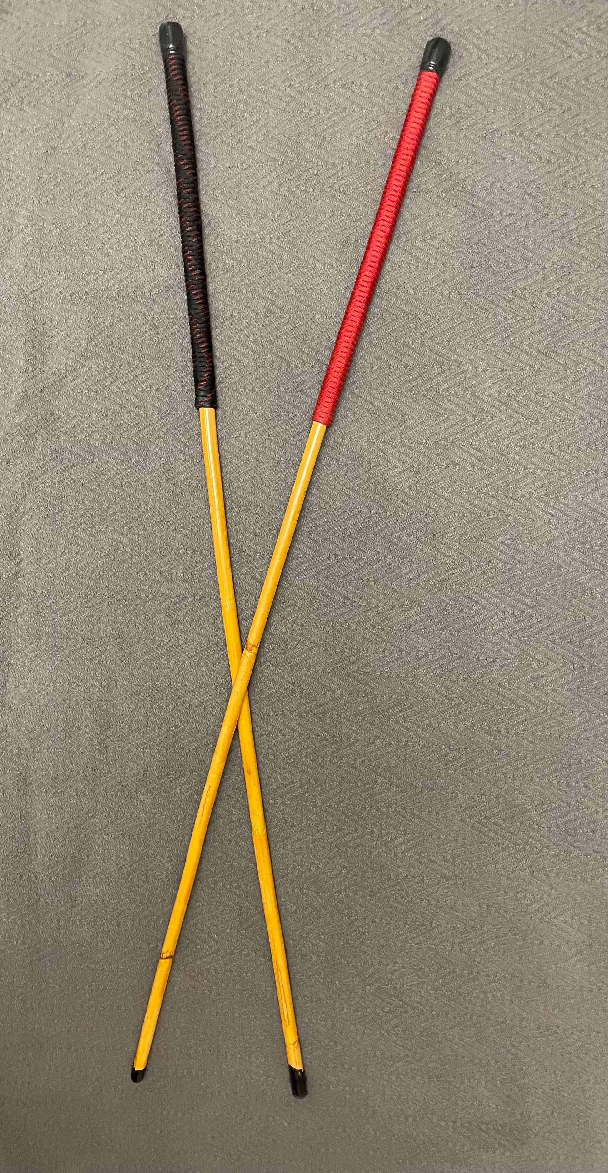 Eton Limited Edition Kooboo Rattan School Punishment Cane with Paracord Handles - 87 to 93 cms Length - 11.5 - 13 mm Diameter
