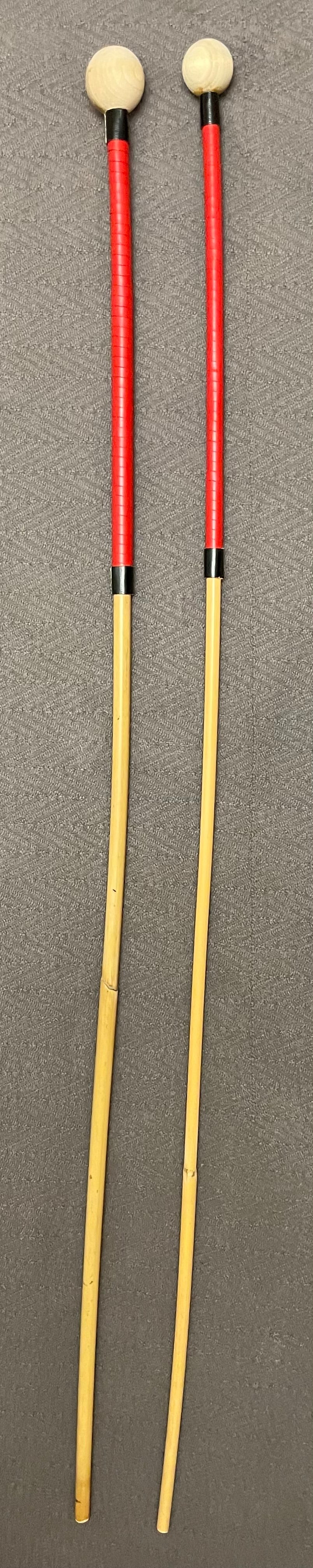 The Equestrian Trainer Pair of Classic Dragon Rattan Punishment Cane / Judicial Dragon Cane - 100-105 cms Length & 11.5-12.5mm Thickness