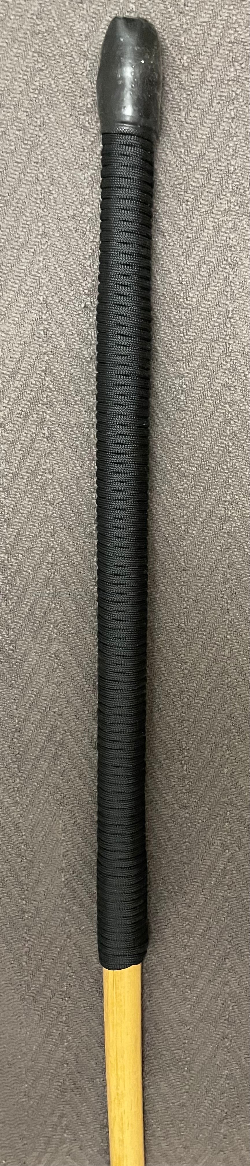 Singapore Prison Cane -  Standard and Extreme Editions - Judicial Rattan Cane (Malacca Rattan) - 1.2m L & 12.5 - 14 or 15-16 mm D - 15” Paracord Handles