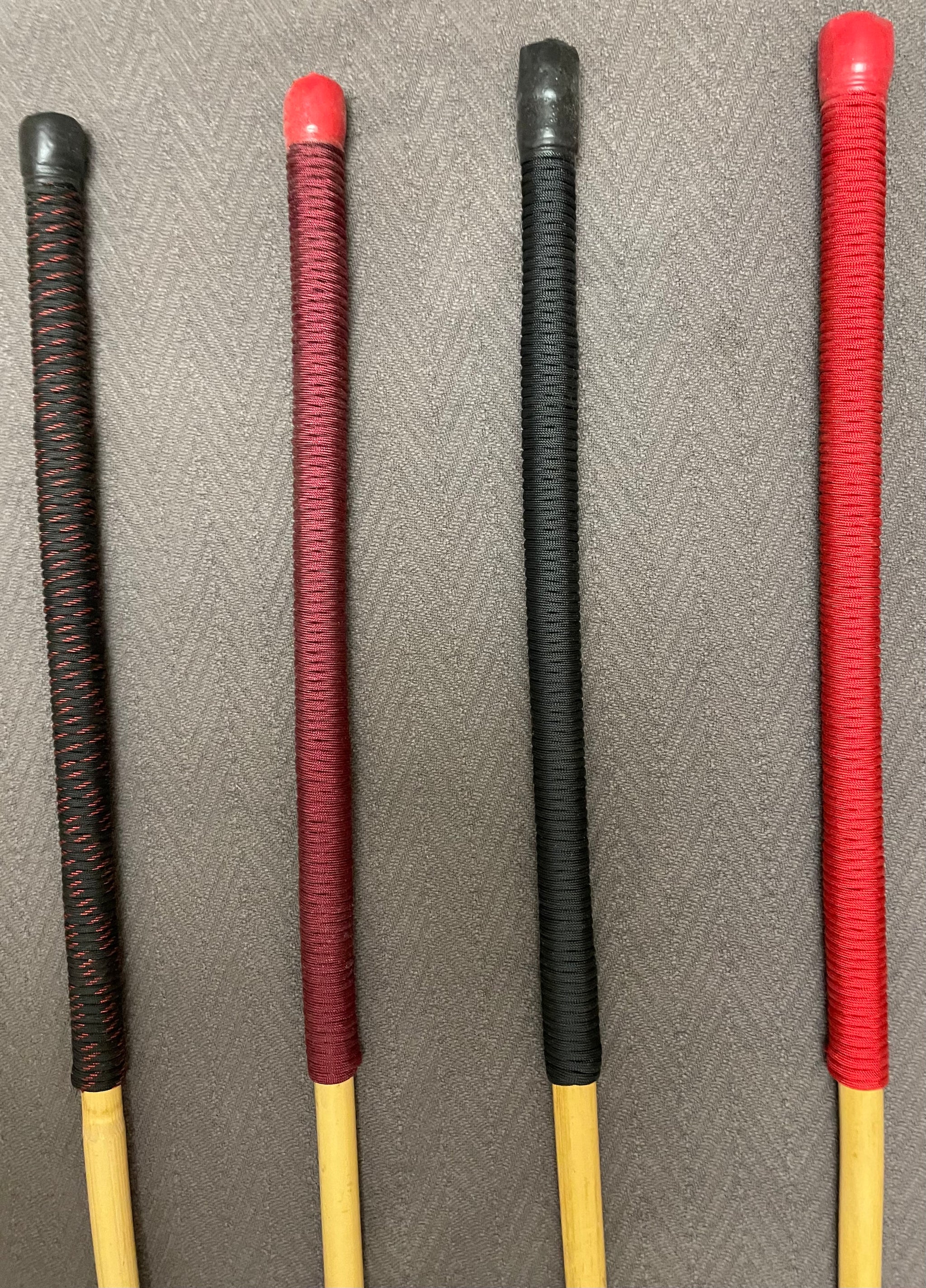 Singapore Prison Cane Malacca Rattan 120 cms Paracord Handle