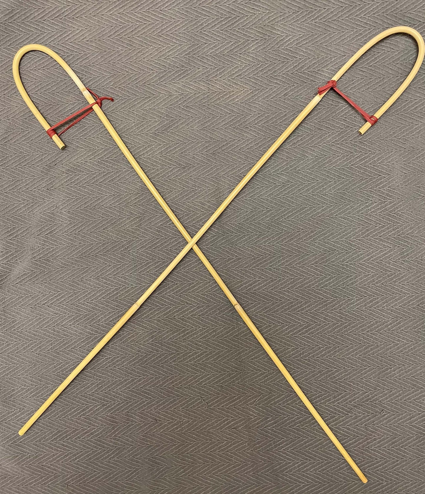 English Schoolmistress Traditional Crook Handle School Canes - Classic Dragon Rattan School Cane / Punishment Cane - 90-95 cms L &  8-8.5/9-9.5/10-10.5/11-11.5 mm D