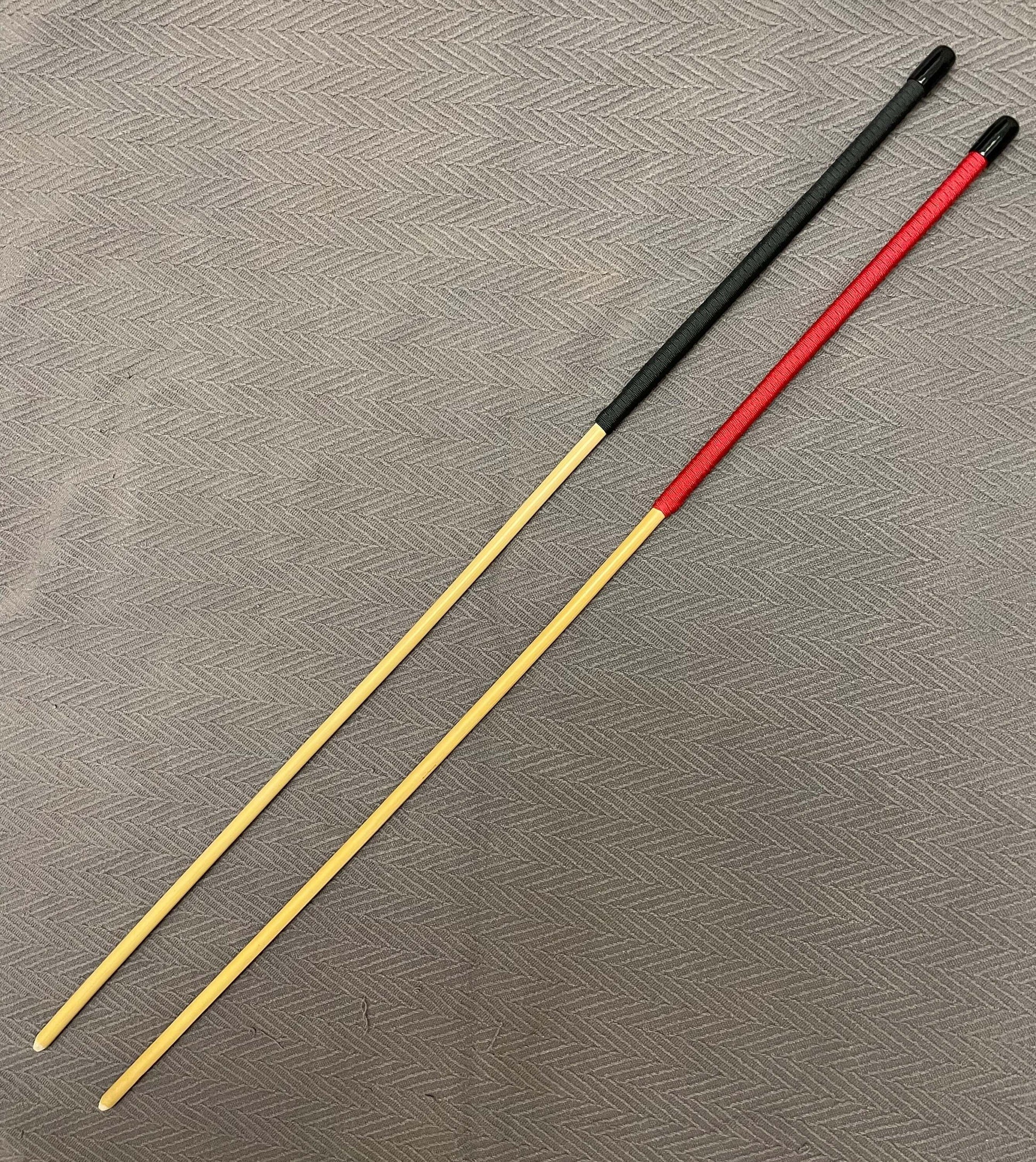 Classic Dragon Canes / Junior Cane / Senior Cane / Reformatory Cane - 90 - 95 cms Length - Red or Black Paracord Handles