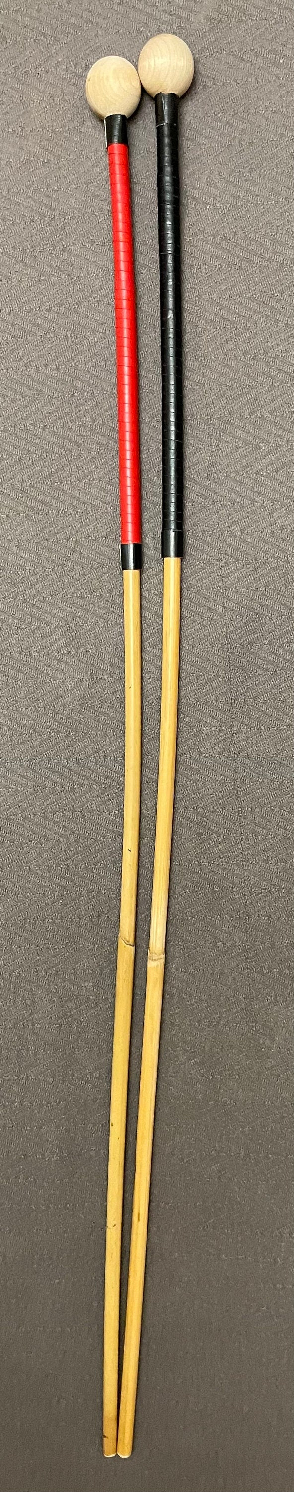 The Maharani Classic Dragon Rattan Punishment Cane with Kangaroo Leather Handles - 100 to 105 cms Length - 11.5 - 12.5 mm Diameter