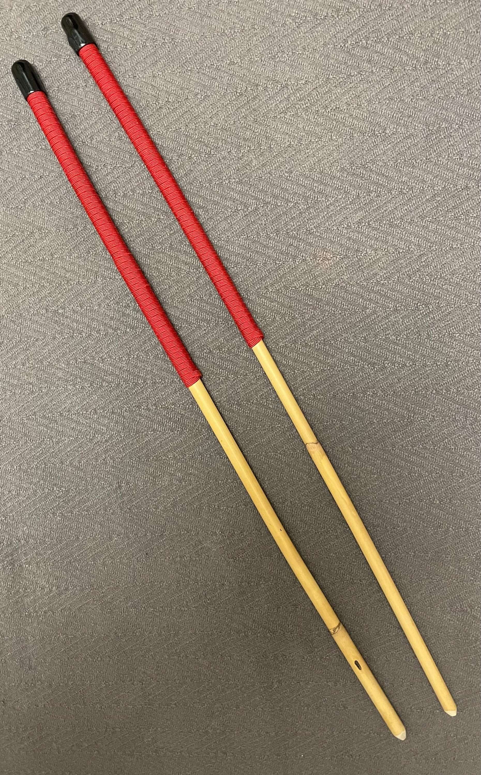 OTK Dragon Cane Pair - 55 to 58 cms with Red Paracord Handles